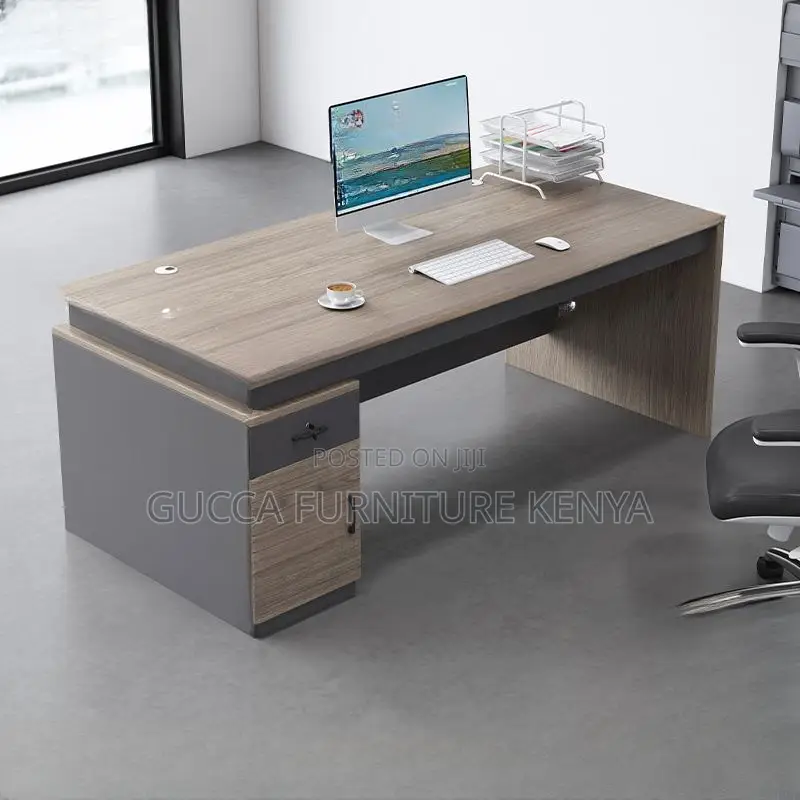 Office Tables:1.4 Meters Quality Wooden Executive Table