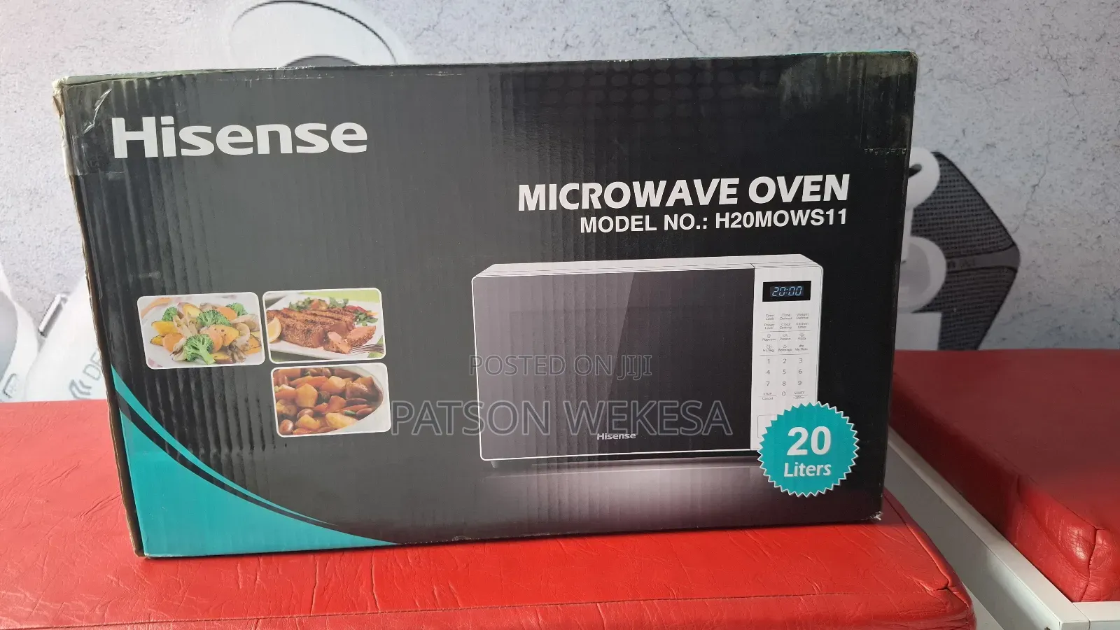 Hisense 20l Digital Microwave H20mombs11 (White)