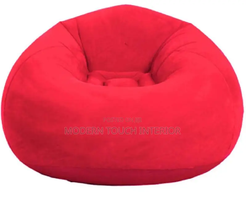 Plush Soft Inflatable Bean Bag