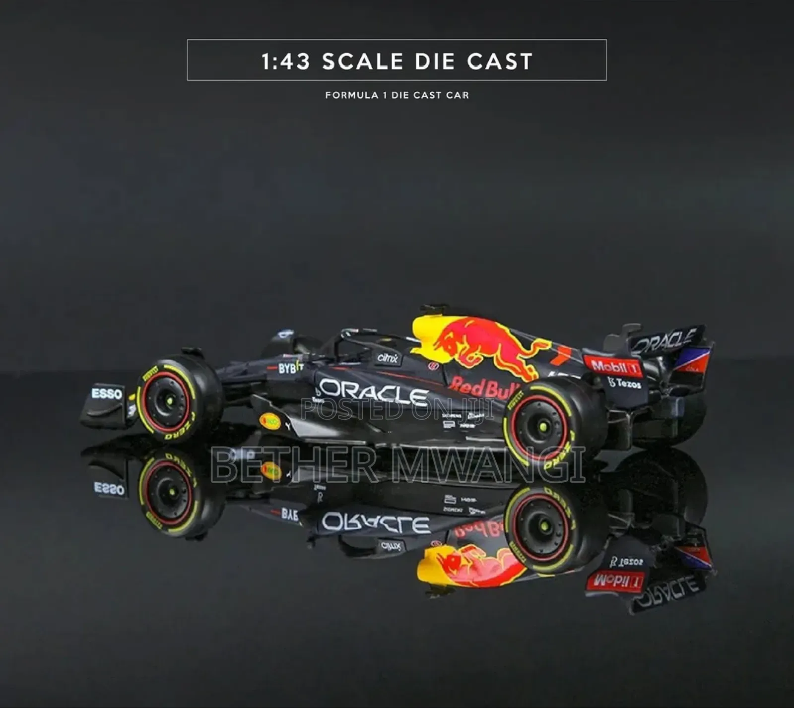 Formula 1 Red Bull Die Cast Sergio Perez in Kenya