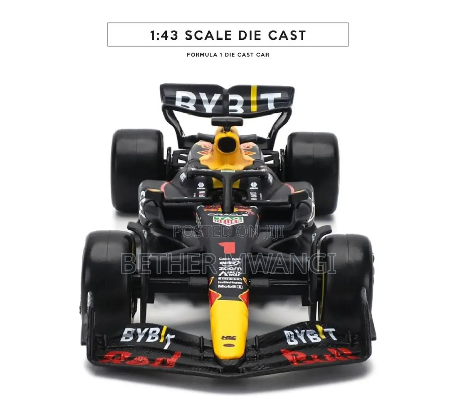 Formula 1 Red Bull Die Cast Sergio Perez in Kenya