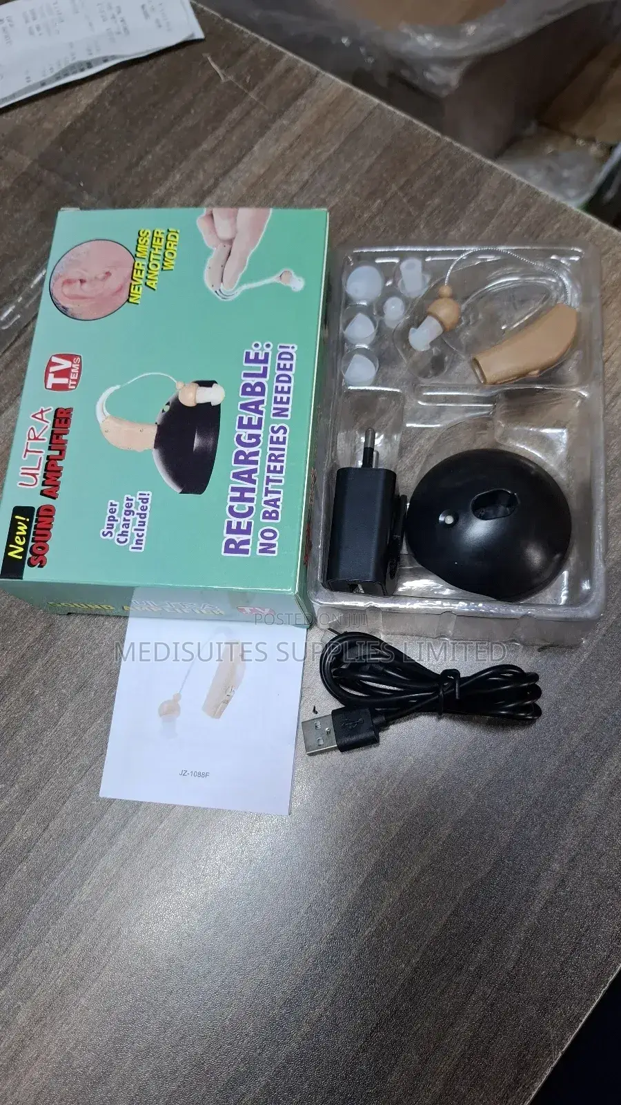 Sound Amplifier ( Hearing Aid.)