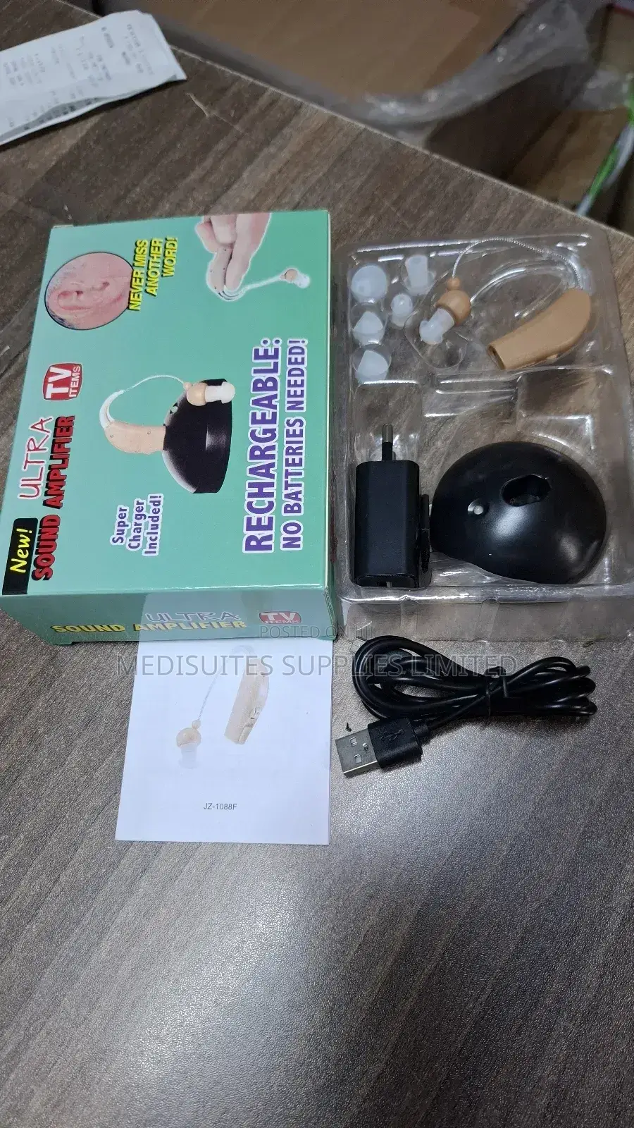 Sound Amplifier ( Hearing Aid.)
