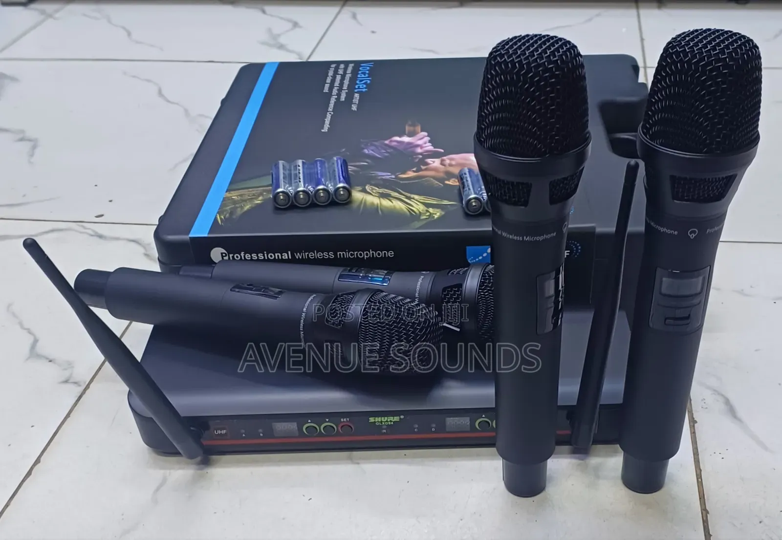 Shure Glxd94 Wireless Microphones 4in1