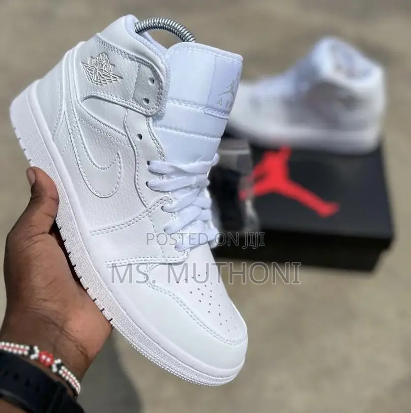 White *Jordan-1 Highcut* _39 40 41 42 43 44 45