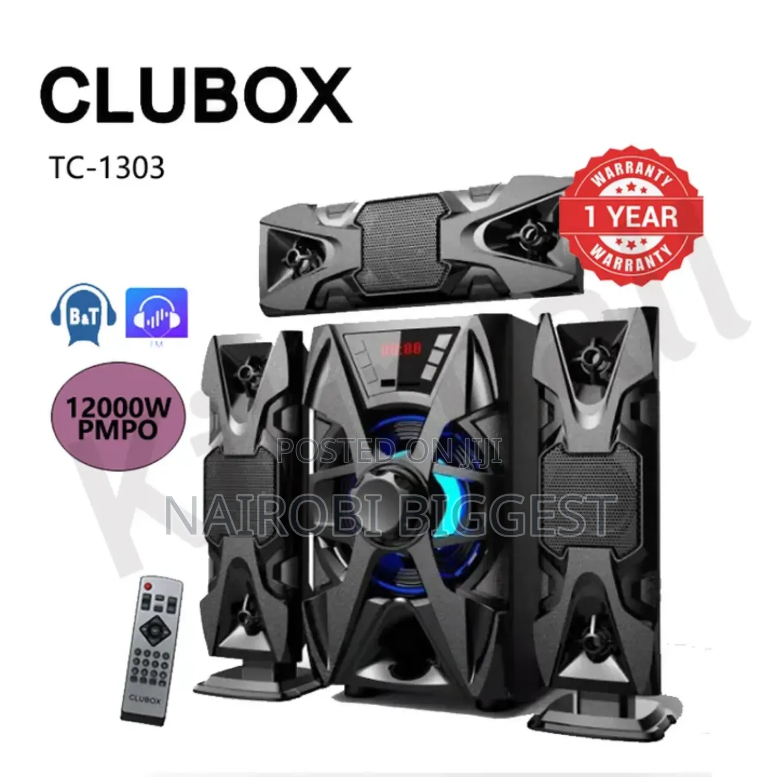 Clubox 3.1woofer System