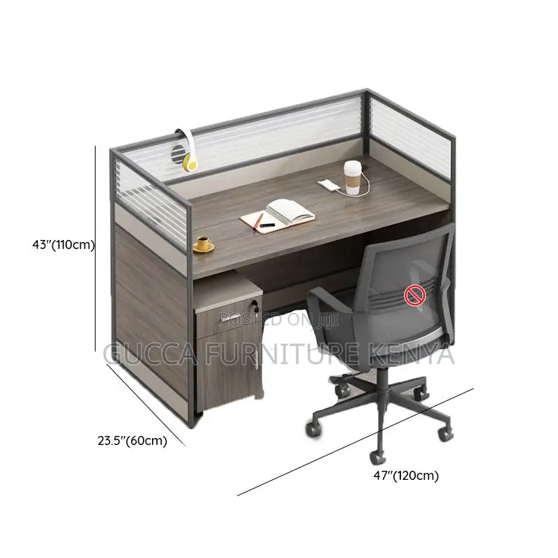 Workstation: One Seater Modular Office Workstation
