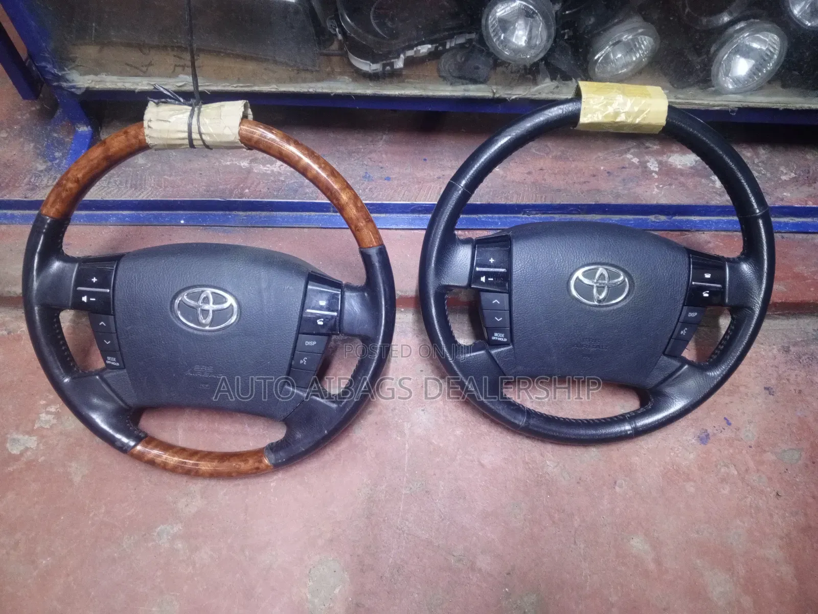 Toyota Mark X Stearing With Control Buttons