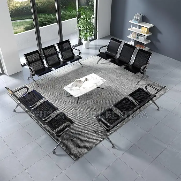 Benches:3-Seater Guest Reception Waiting Office Bench