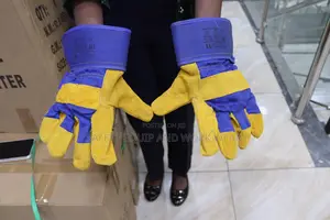 Short Leather Rigger Gloves