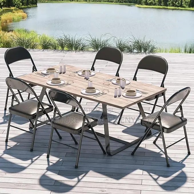 Office Chair :Metal Based Foldable Office Chair
