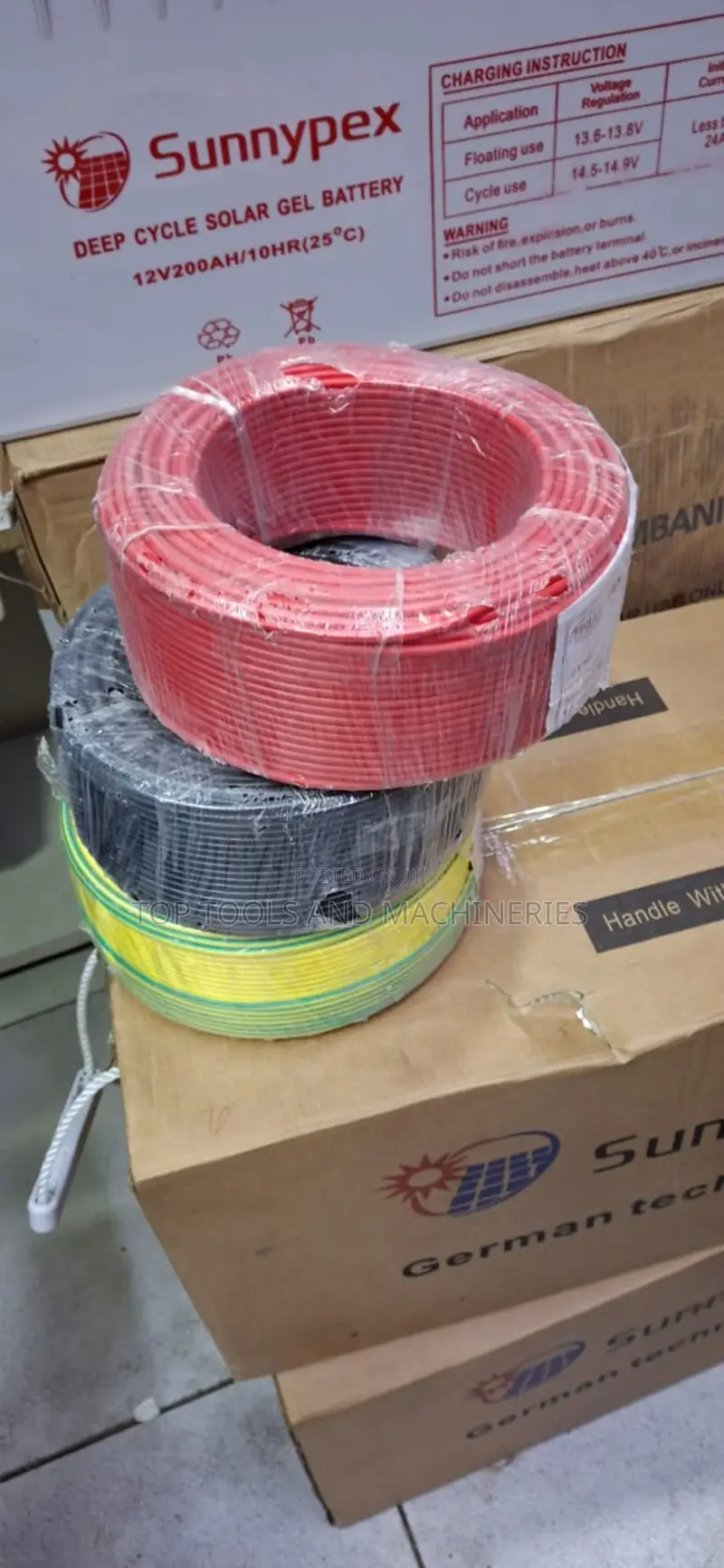 2.5mm Single Core Electrical Cable Roll 90 MTRS