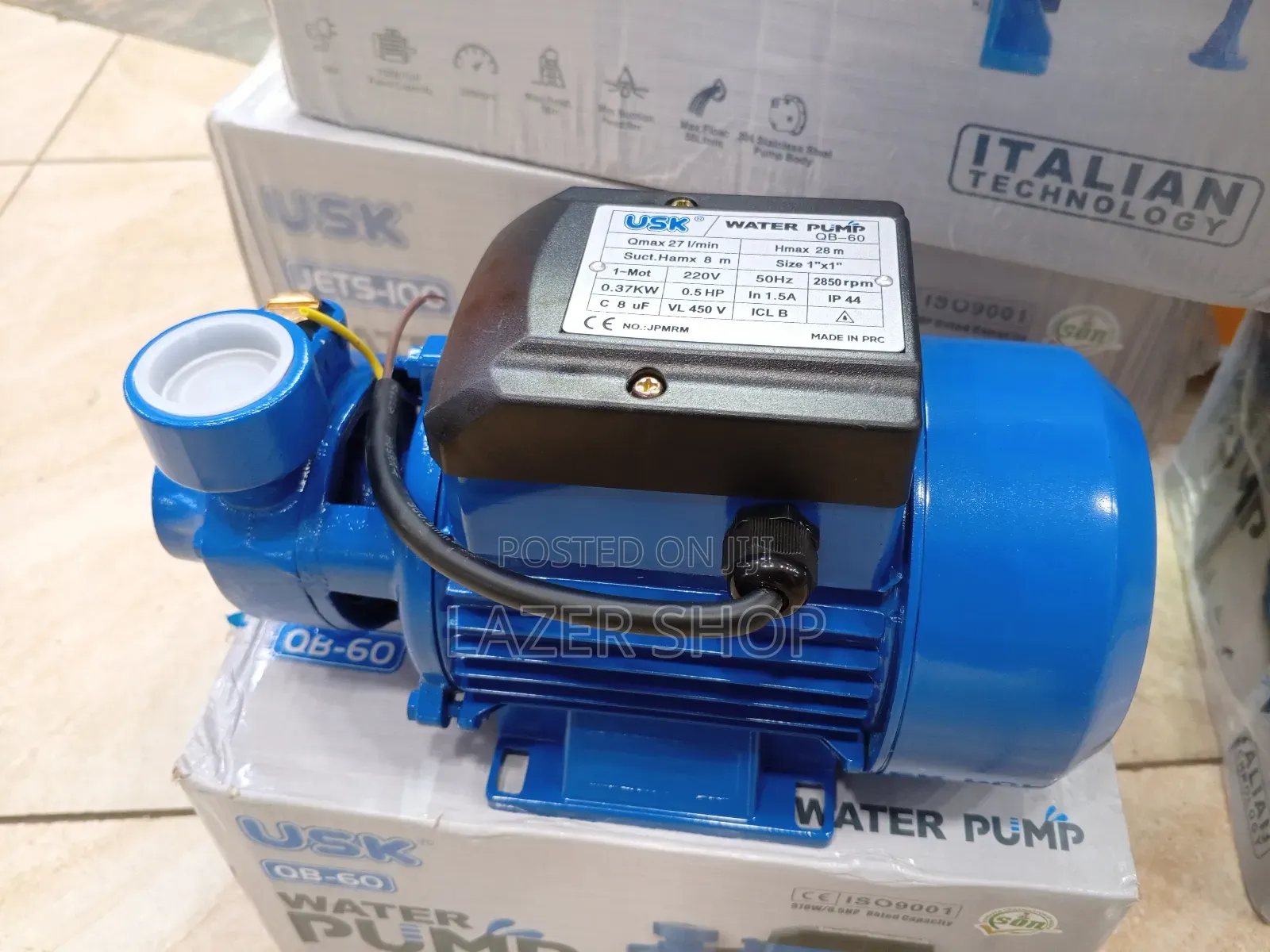0.5hp USK Water Pump