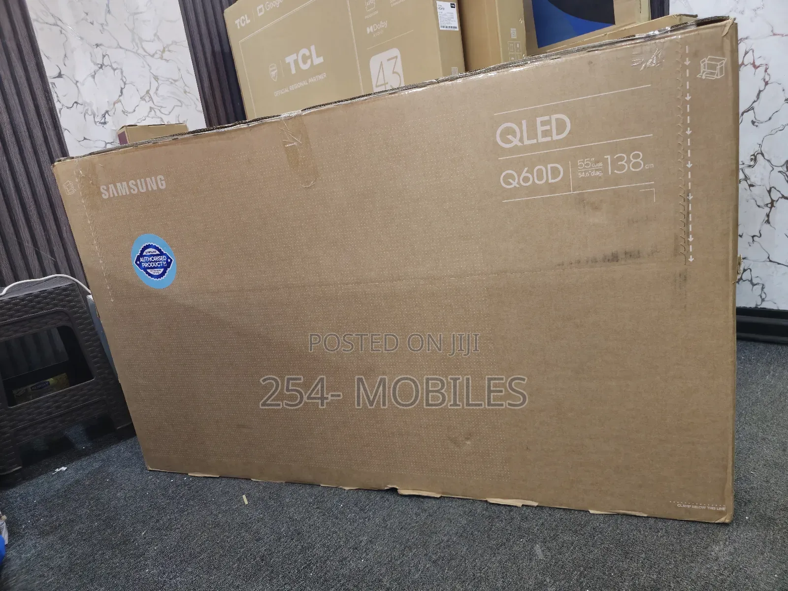 Samsung 55′′ Q60d Qled Smart Tv (2024) – 55q60d