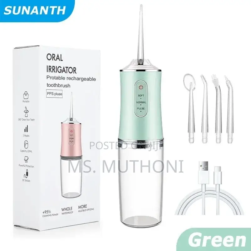 3 Pressure Portable Rechargeable Oral Irrigator