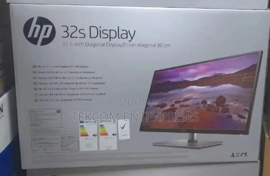 HP 32s 32" Fullhd Monitor '!! Hp 32s FHD 1080P Monitor