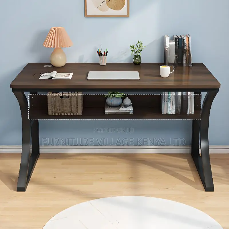 Office Desk :Simple Wooden Office Desk