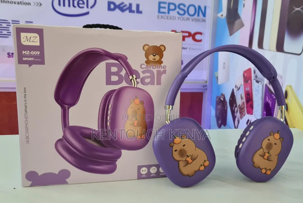 MZ-009 Bear Kids Headphones