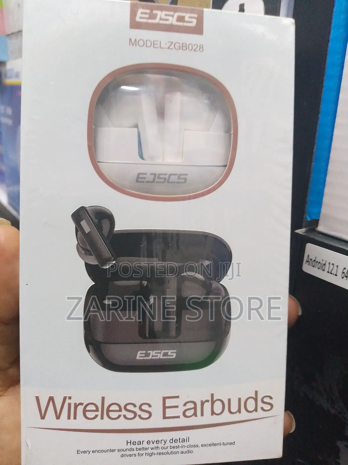 Ejscs Earpods With Rubber Earbuds 5 Hours Talk Time 30mah