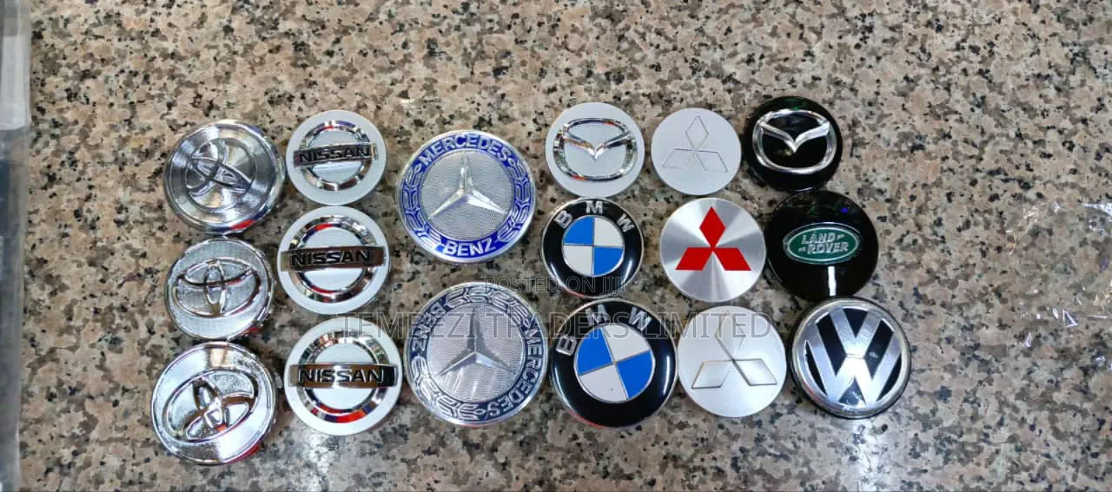 Center Wheel Cap All Vehicles Set Of Four Pieces