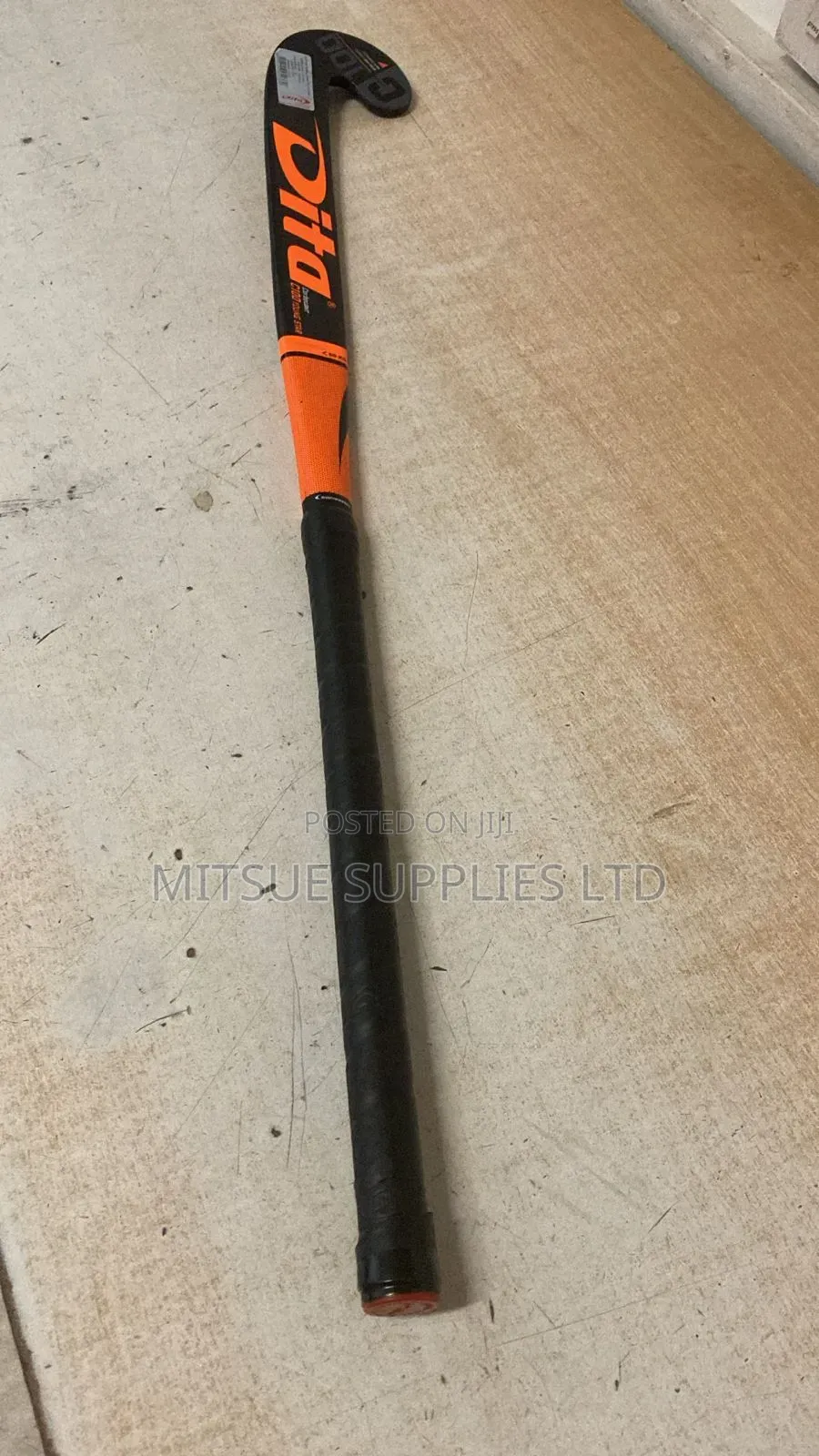Hockey Stick Dita Carbotec C-100 Orange Black Fully Carbon