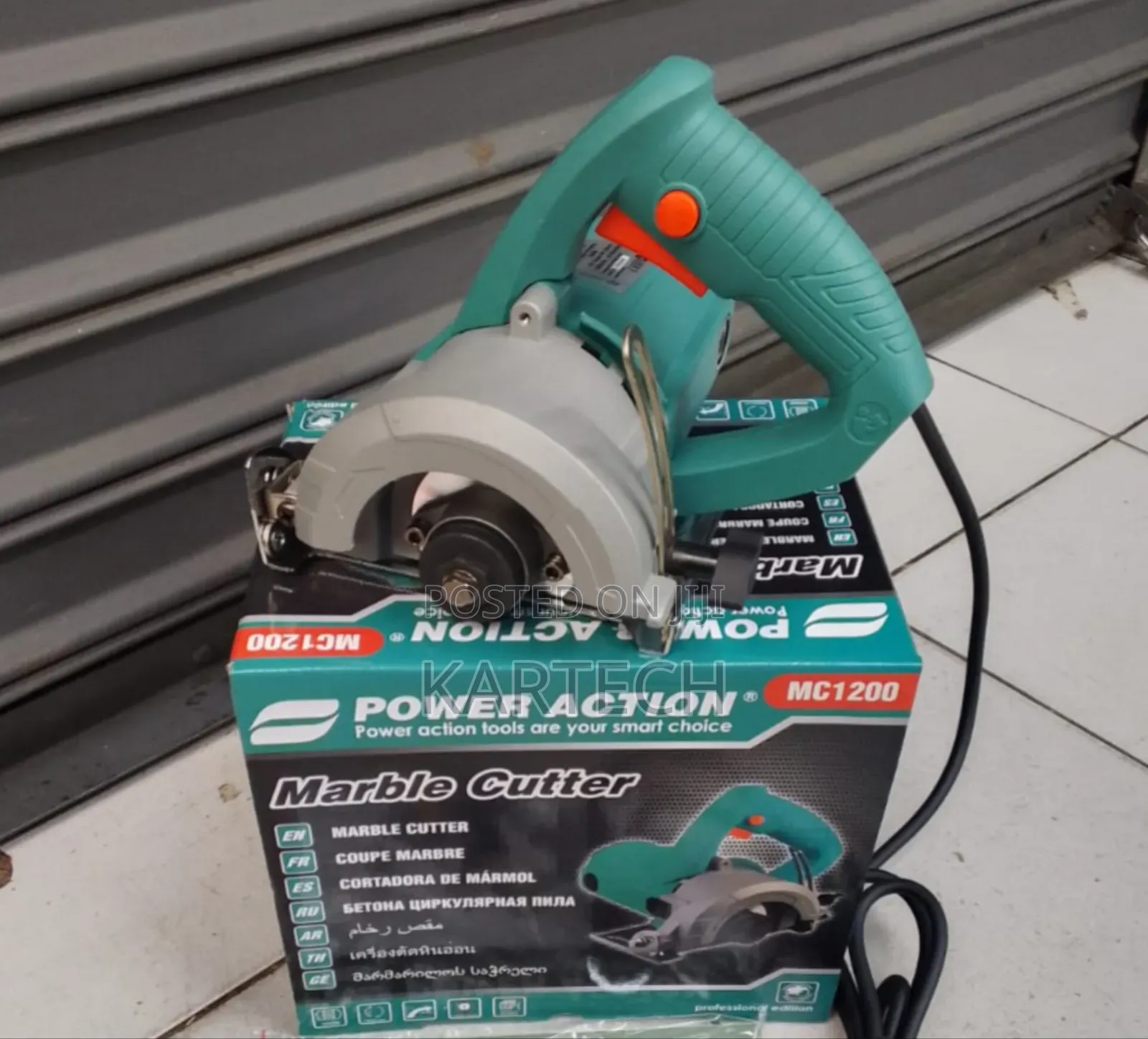 Power Action Marble Cutter M1200 - 1200W