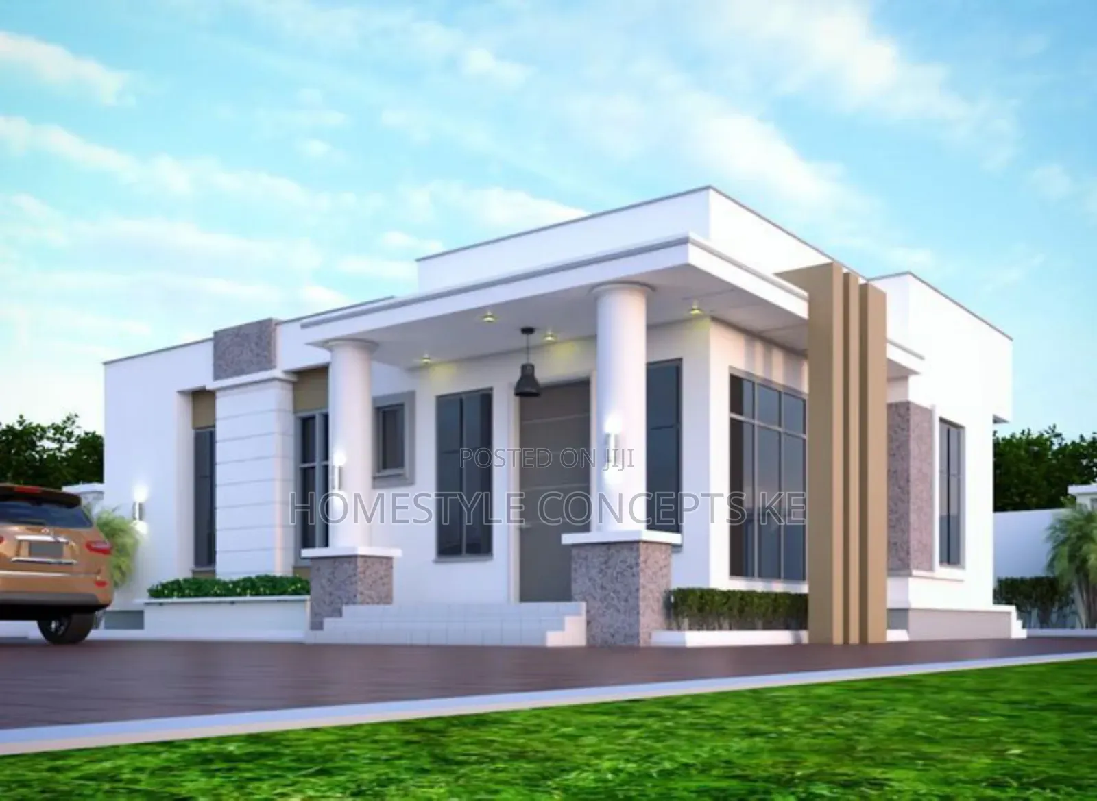 Home Houses Modern Design and Build Flat Roof Heap