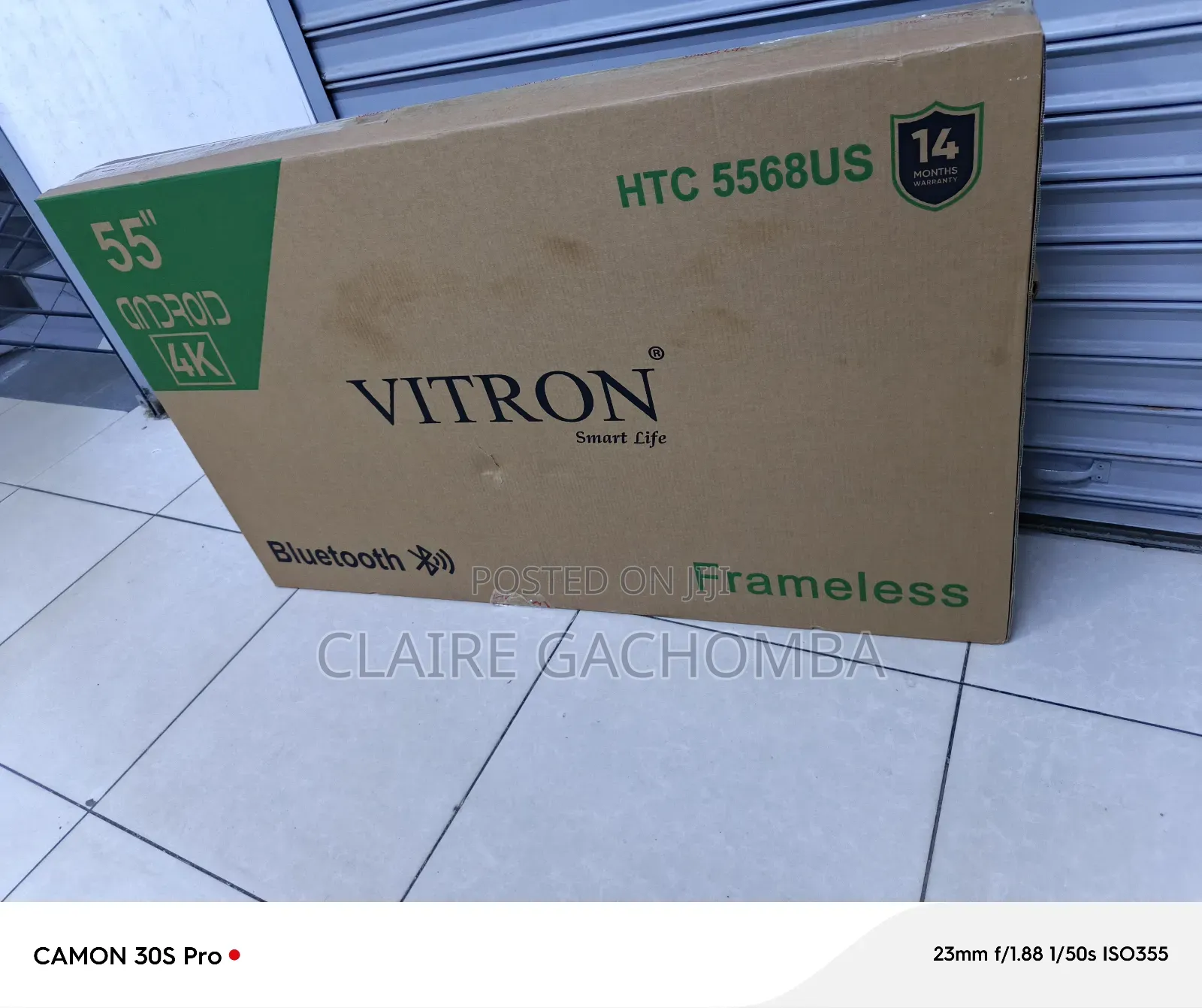 Vitron 55 Inch Smart Tv Uhd Frameless