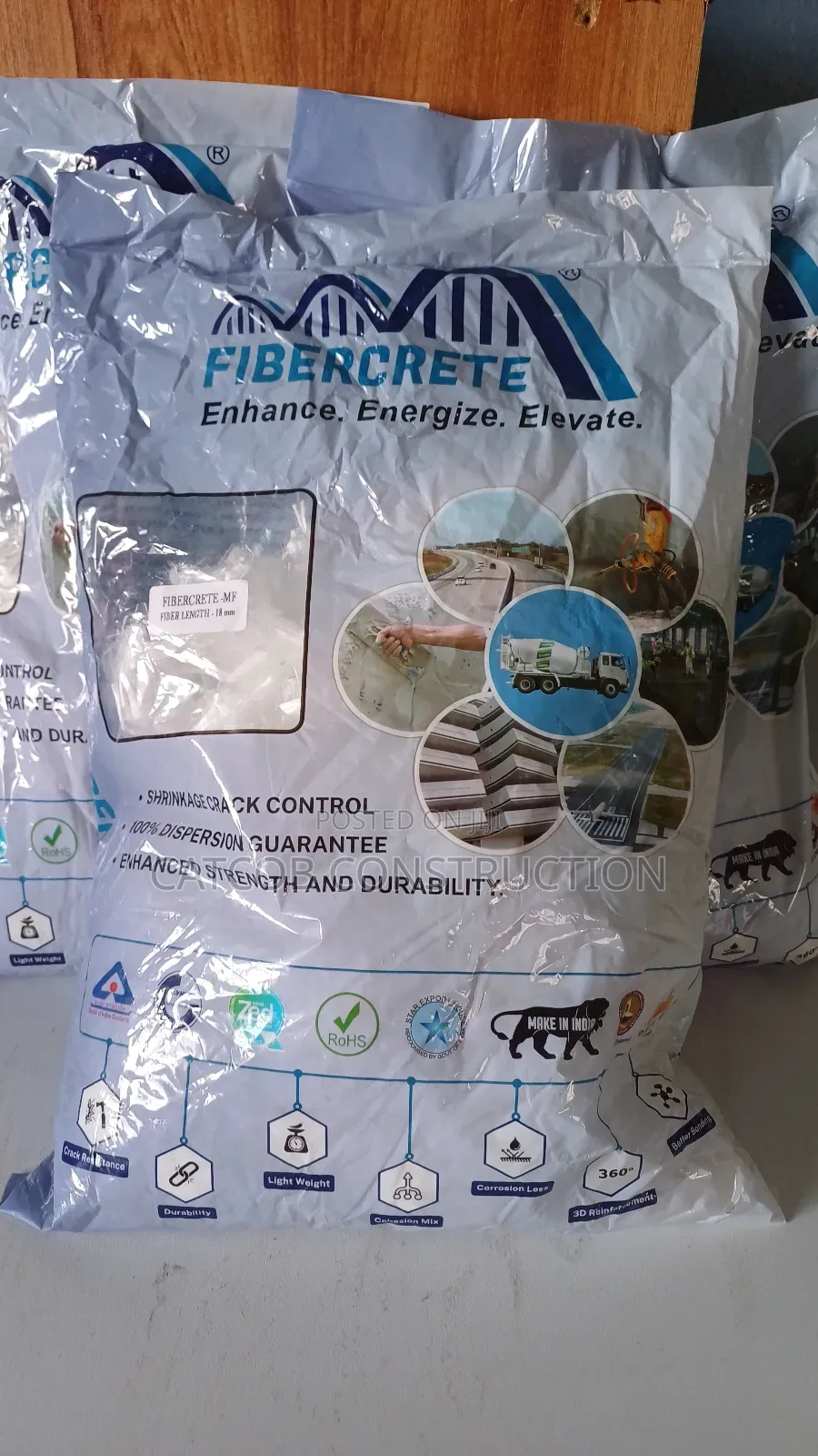 High-Quality Fibercrete for Stronger Construction