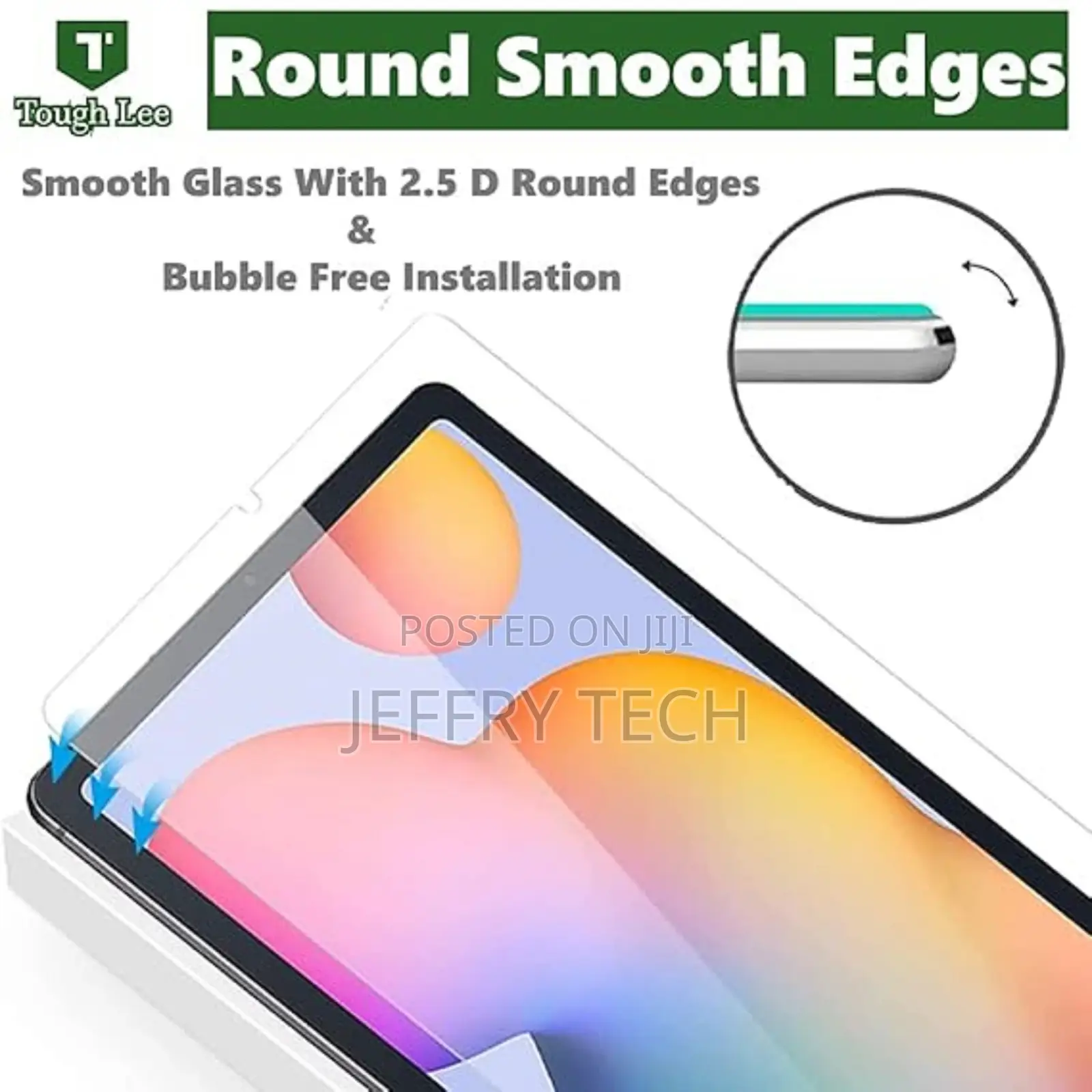 Tablet Tempered Glass Screen Guard for Samsung Galaxy Tab S6