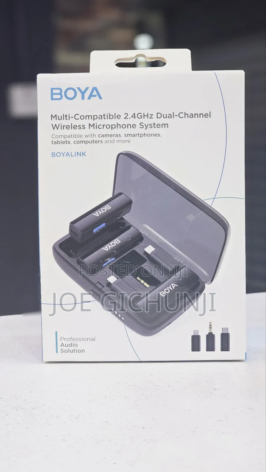 Boyalink
3-in-1 Compact Wireless Microphone