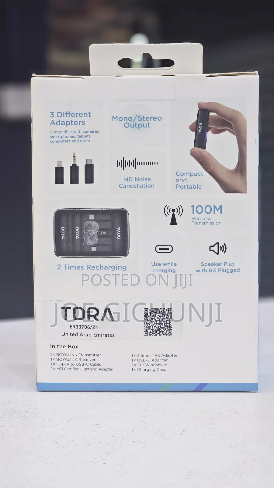 Boyalink
3-in-1 Compact Wireless Microphone