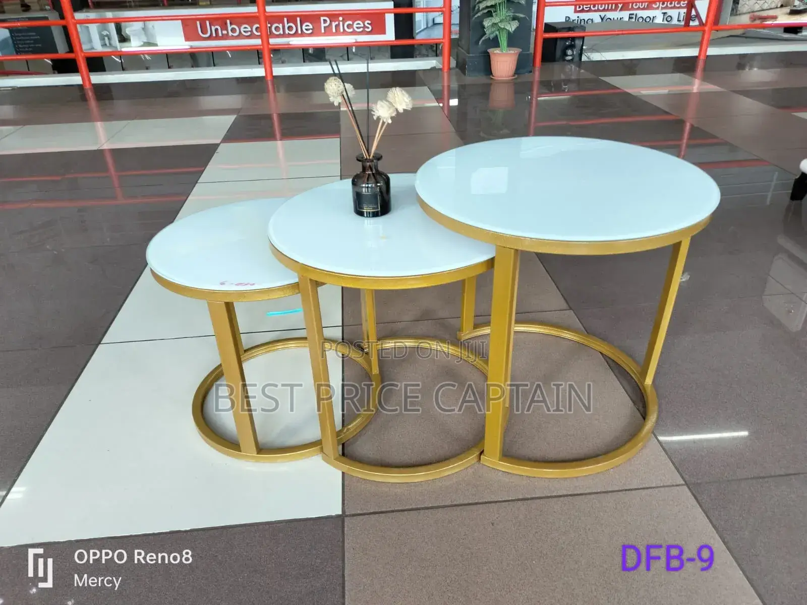 Nesting Marble Table