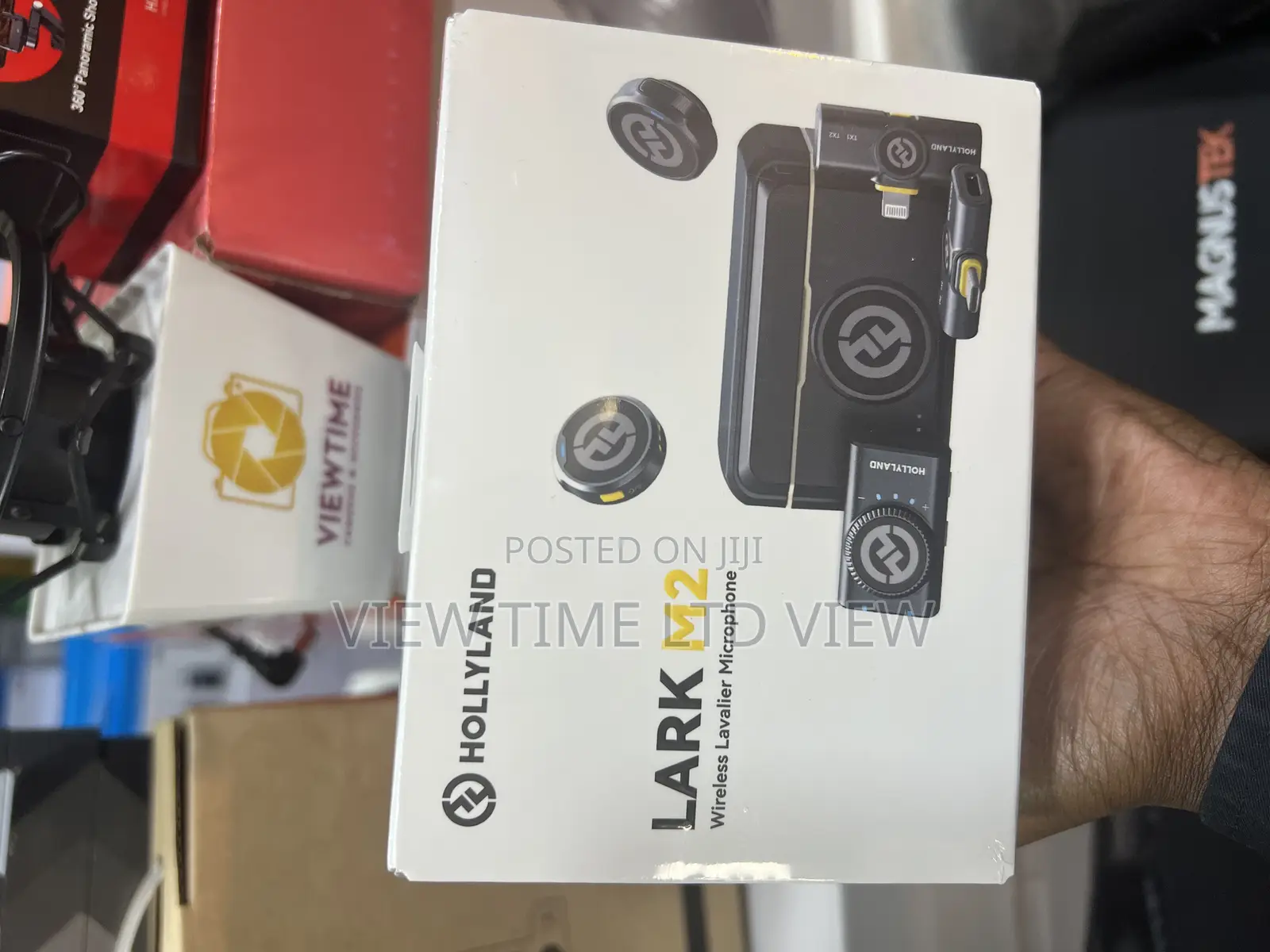 Hollyland Lark M2 Wireless Lavalier Microphone-Combo Version