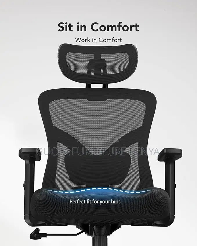 Office Chairs: Ergonomic Mesh High Back Computer Chair