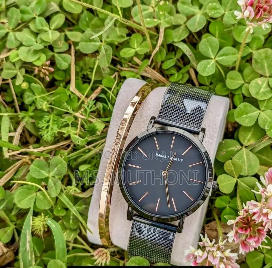 Bracelet X Watch Set For Ladies