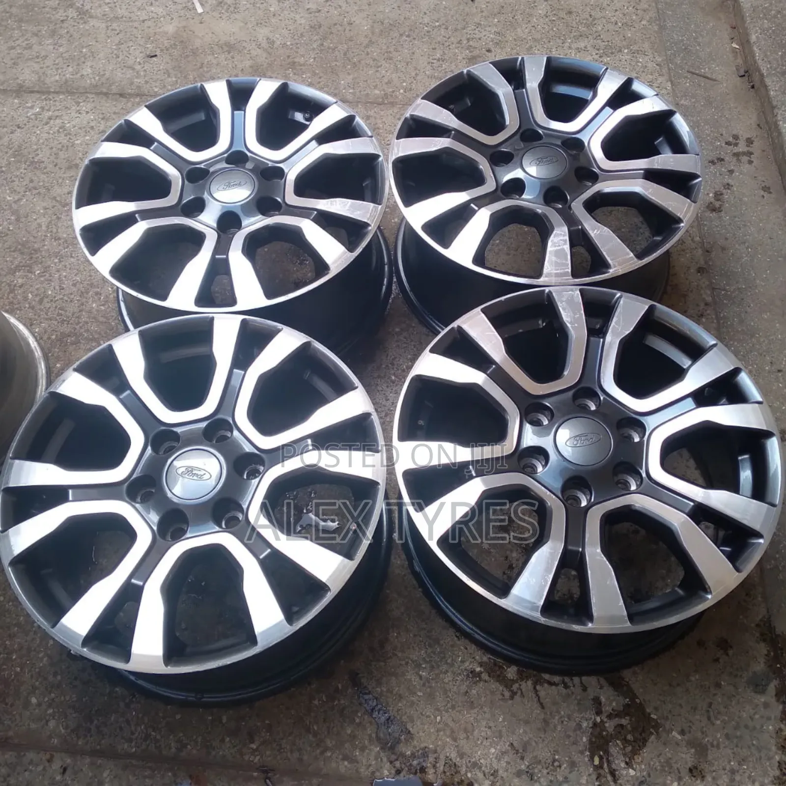 Size 18 Inches Ford Ranger Original Rims Set