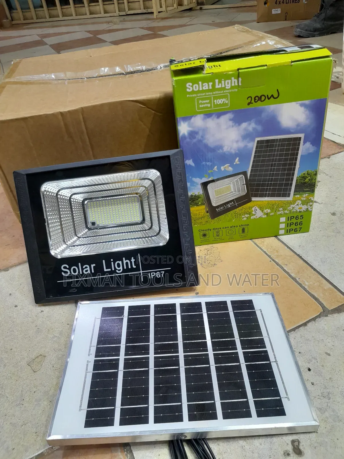 LED Security Solar Flood Lights 200 Watts