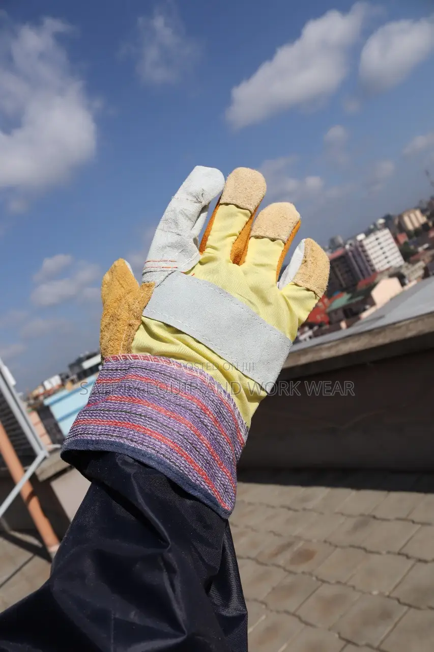 Leather Gloves Anti-abrasion Rigger