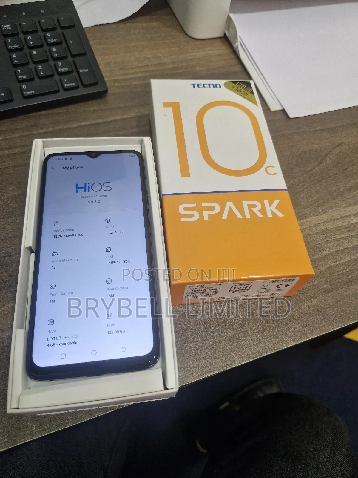 Tecno Spark 10C 128 GB Blue