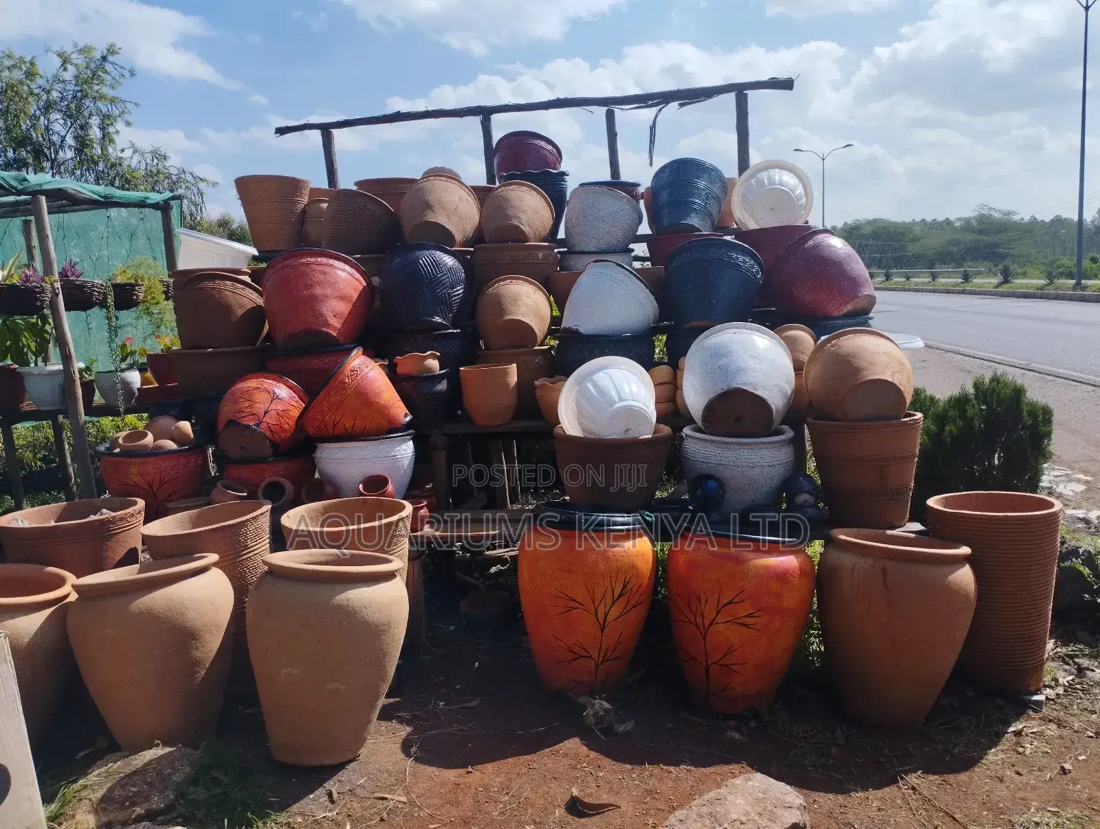 Well Baked,Painted Clay Pots,Pots