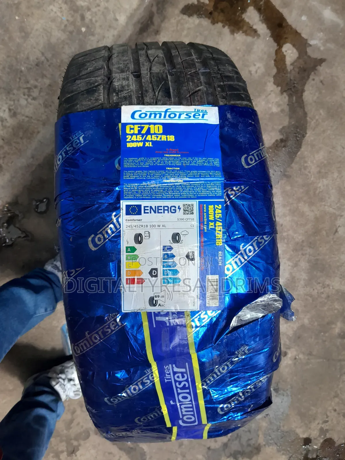 245/45r18 Cormfoser Tyres Brand New