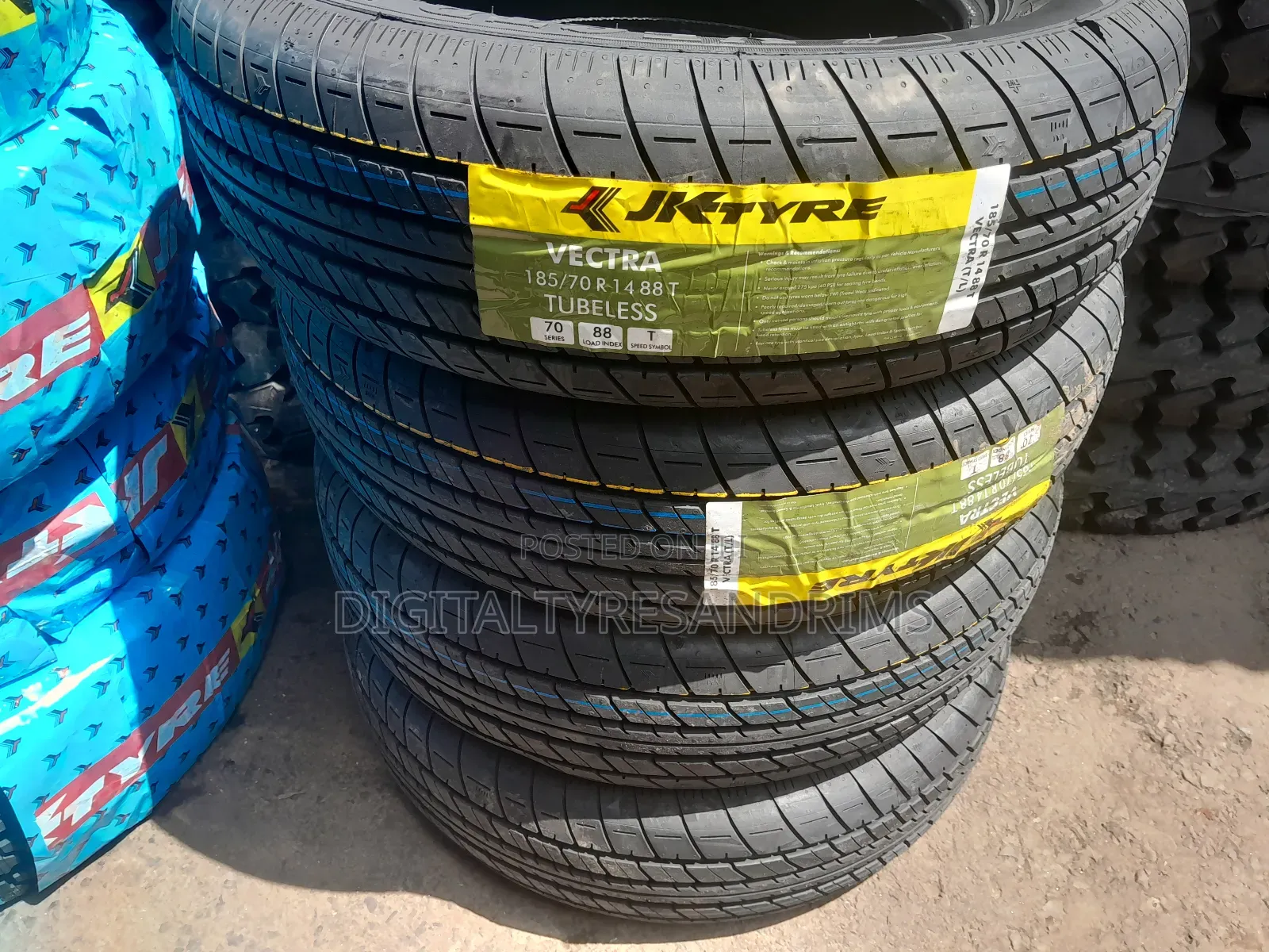 185/70r14 JK Tyres Brand New Made in India