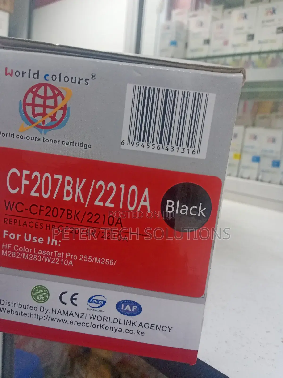 207 a Tonner Catridge Black World Color