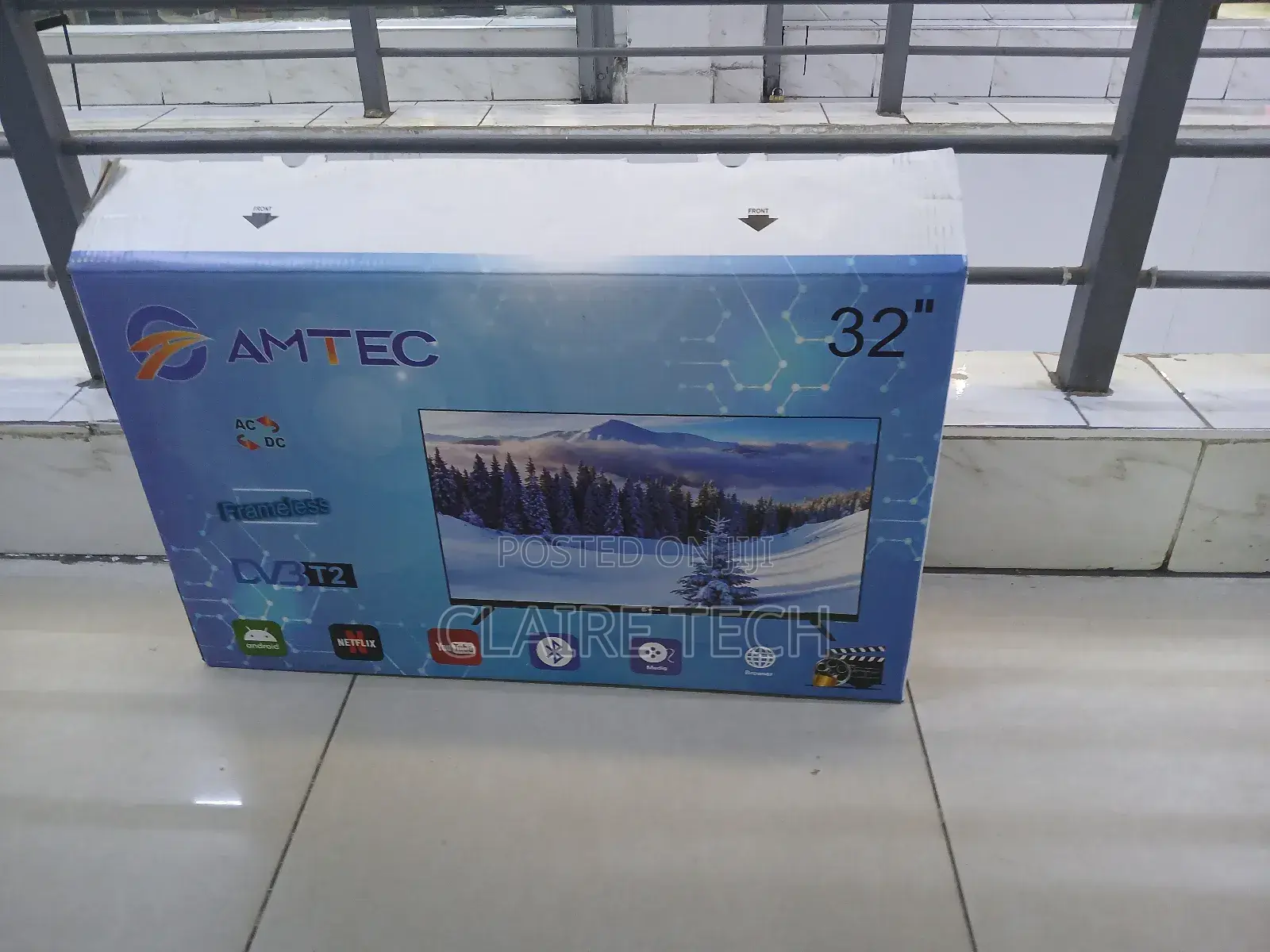 Amtec 32r1s-32" Inch,Bluetooth,Ac/Dc,Smart Android Tv