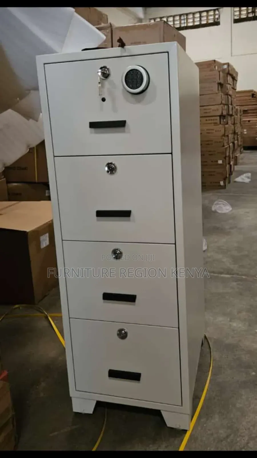 High End, Fire Proof, Four Drawers Safe Box