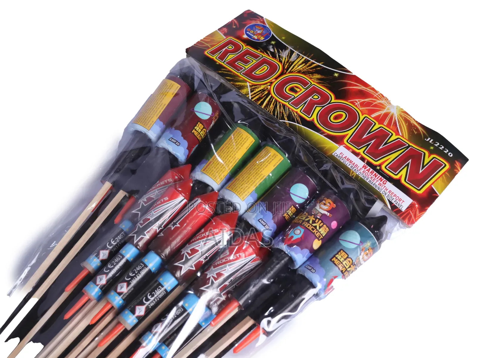 7pcs Roaring Rockets Fireworks