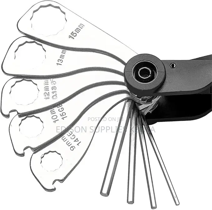 Bike Repair Tools Kit 17pcs Bicycle Socket Wrench Multi-Tool