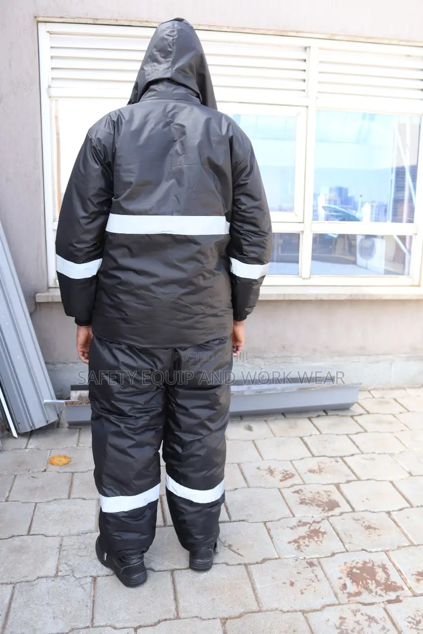 Black Reflective Rider Suit
