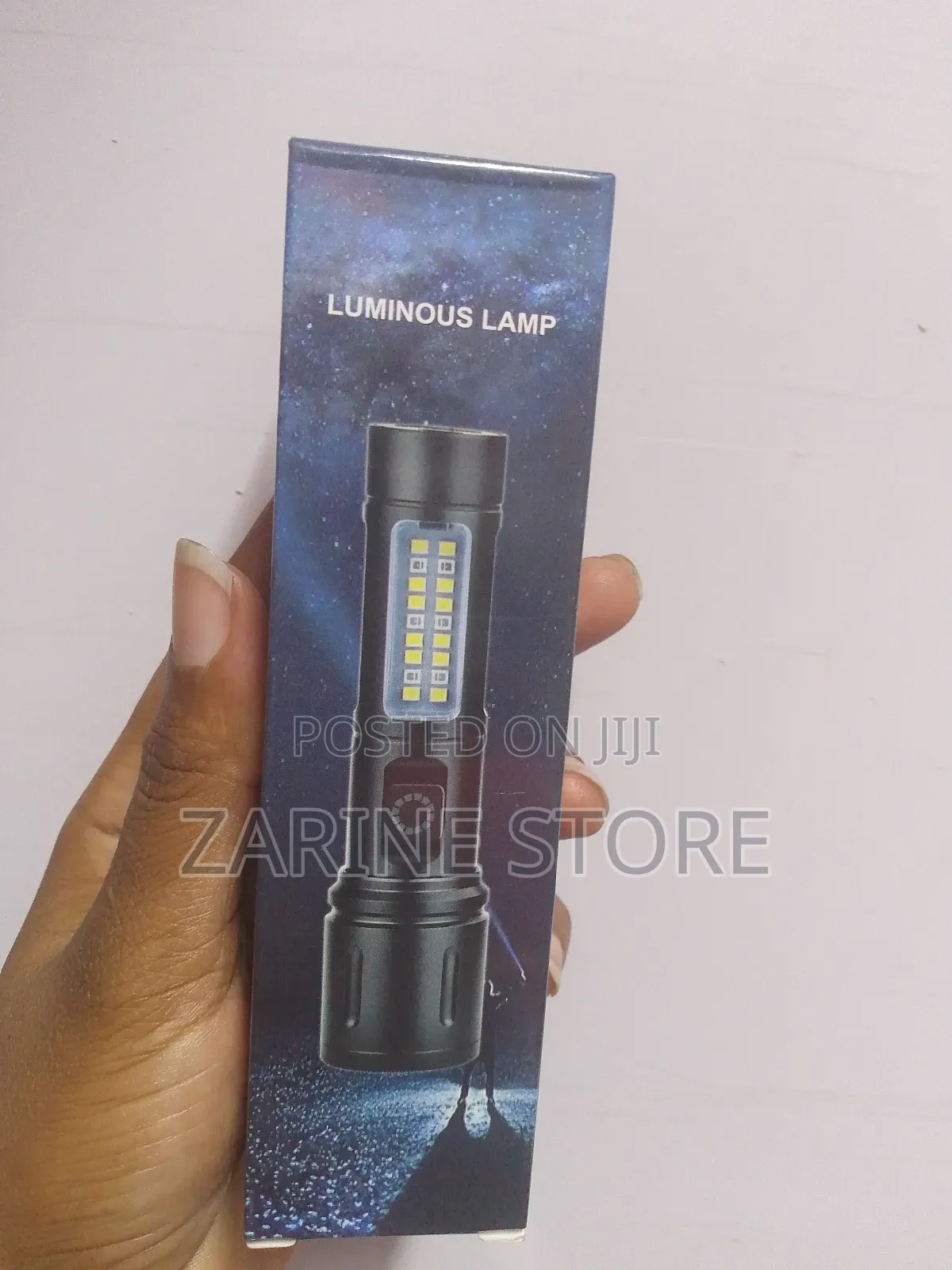 Luminous Lamp Flashlight Torch Usb Charging Uses Lithium